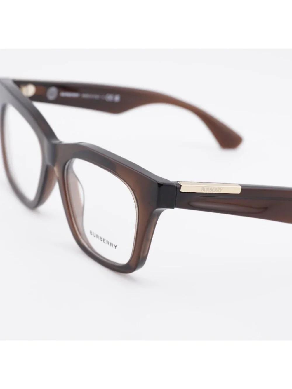 Burberry BE2407 4116 Eyeglasses Brown 51mm Square Frame